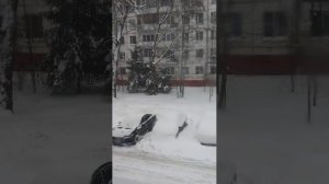 В Москве настоящая зима🤗