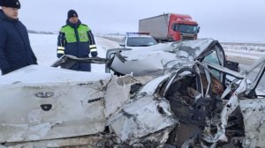 В ДТП с легковым автомобилем и фурой в Самарской области погибли два человека