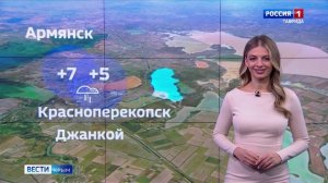 Прогноз погоды в Крыму на 10 января