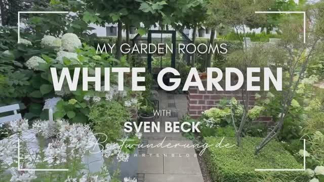 КРАСИВЫЙ БЕЛЫЙ САД. САДОВЫЕ КОМНАТЫ смотреть онлайн