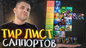 Boroda4 Gaming: Тир Лист Всех Саппортов [Dota 2]