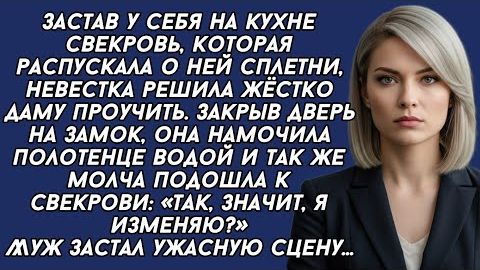 Истории из жизни|НЕВЕСТКА проучила СВЕКРОВЬ|Аудио рассказы|Аудиокниги слушать онлайн|Жизненные смотреть онлайн