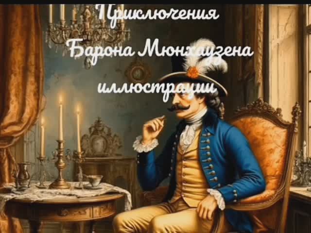 Приключения барона Мюнхаузена. История произведения, красочные иллюстрации смотреть онлайн