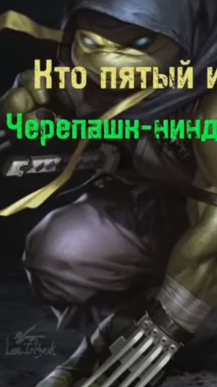 кто такая пятая черепашка-ниндзя