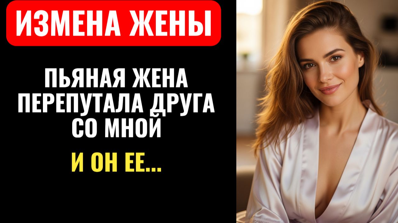 НОЧЬЮ ПЬЯНАЯ ЖЕНА ПЕРЕПУТАЛА МЕНЯ С ДРУГОМ. Я уснул, а ОНИ… смотреть онлайн