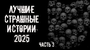 Лучшие страшные истории 2025. Часть 3! Страшные истории на ночь. Страшилки. Жуткие истории. Ужасы