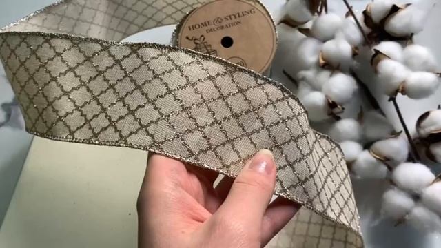 Декоративная лента ТЕССИЛЕ: БРИЛЛИАНТОВЫЙ БЛЕСК, текстиль, 270х6 см, XX1850640-3