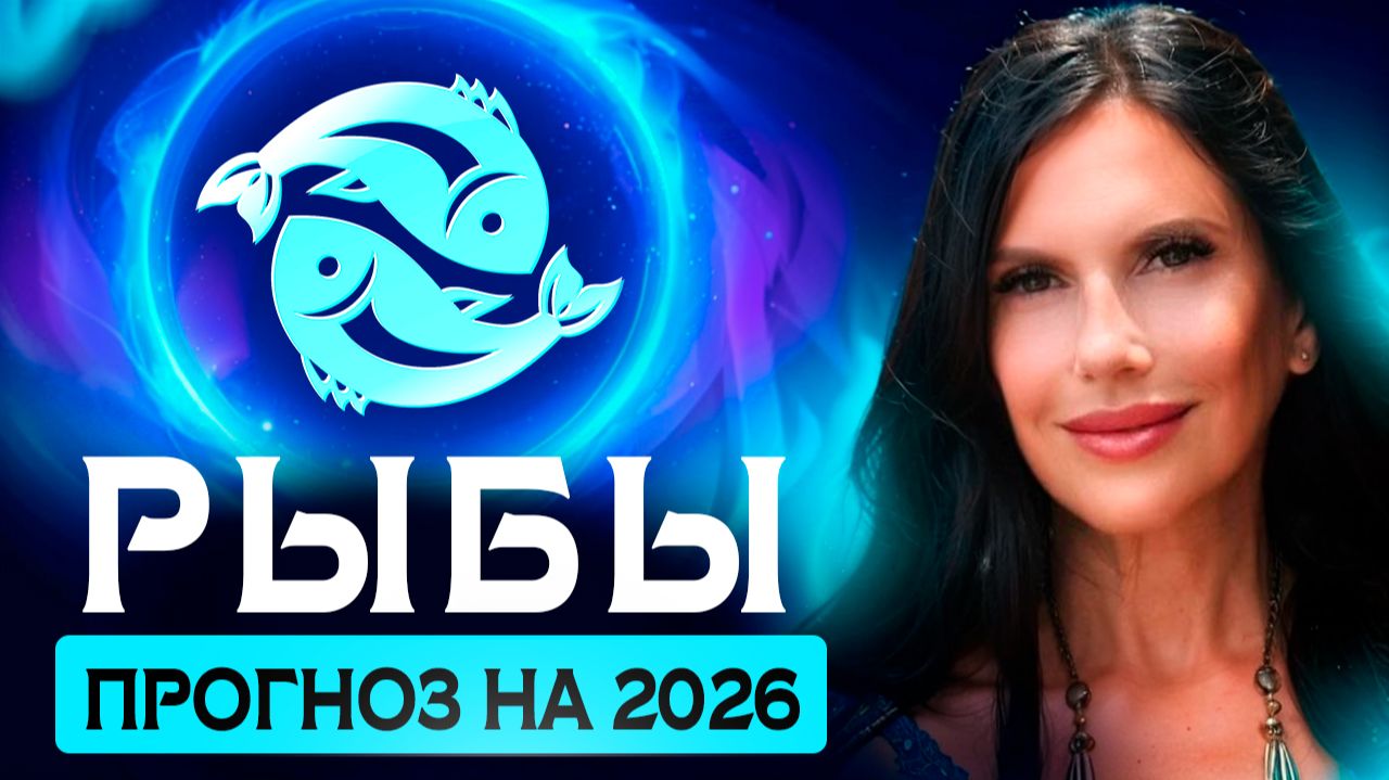 РЫБЫ - ПРОГНОЗ НА 2026 ГОД НА КАРТАХ ТАРО смотреть онлайн