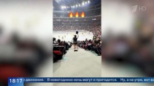 Конец программы "Вечерние Новости" и реклама (Первый Канал HD, 31.12.2025)