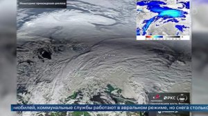 Обещанный снежный армагеддон обрушился на Москву