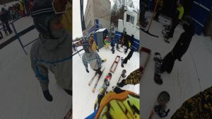 Первый выкат на горнолыжку в 25 году