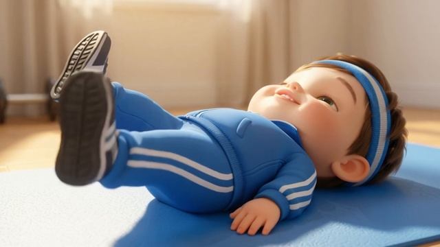 Зарядка для малышей: упражнения для детей от 2 лет дома (5–10 минут, весело и безопасно) смотреть онлайн