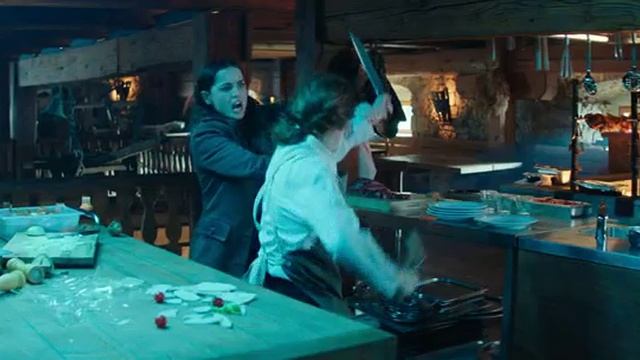 Балерина.Прикольная драка в баре.