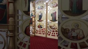 Божественная служба в храме Святой Троицы