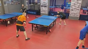 Хотулев А. (653) - Иванов А. (612) 06.01 турнир по настольному теннису на Левашовском