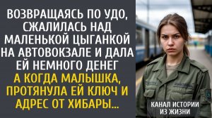 Возвращаясь по УДО, дала цыганке немного денег… А когда малышка протянула ей ключ и адрес от хибары…