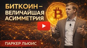 Биткоин - Величайшая Асимметрия. Паркер Льюис