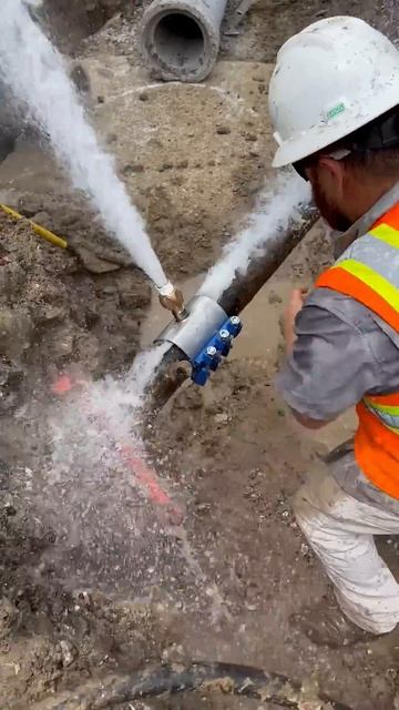 Ремонт водопровода высокого давления