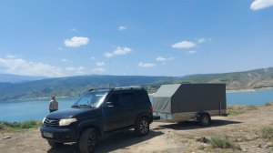 Путешествие семьёй на автомобиле с прицепом в ДАГЕСТАН. По пути заезжали в другие города.