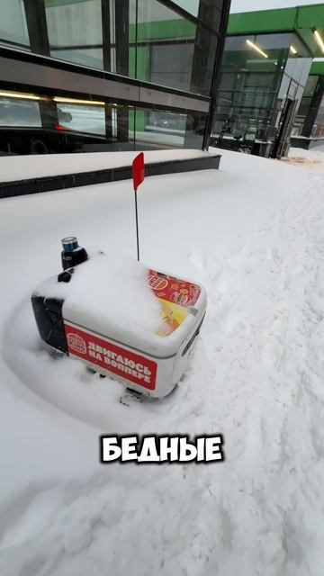 Вам лыжи то выдают? #роботы #ровер #яндекс #снегопад #снегопад2026 смотреть онлайн