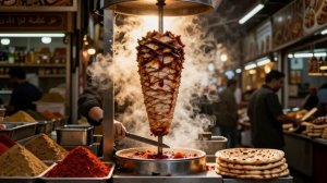 Дёнер-кебаб - турецкое национальное блюдо