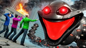 ТОЛЬКО НЕ ТРОГАЙ ЕГО! ГОЛОДНЫЙ ЧЕРВЬ РОБОТ! УГАР И БЕЗУМИЕ В Garry`s Mod