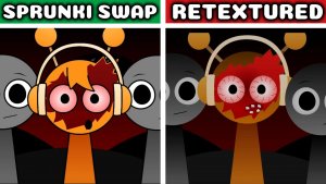 INCREDIBOX SPRUNKI🎵 SWAP🌀 VS SWAP RETEXTURED🎨✨ У КОГО ВИЗУАЛ КРУЧЕ?👁️🤔