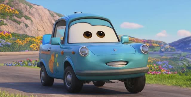 Машинки в парке аттракционов мультик