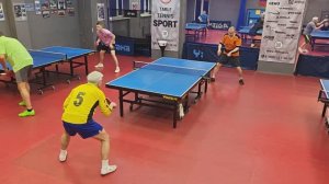 отбор Хотулев А. (653) - Меркурьев Д. (545) 06.01 турнир по настольному теннису на Левашовском