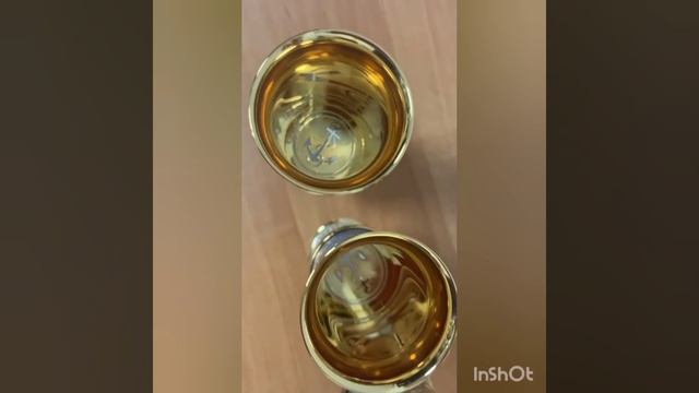 Набор из 3 рюмок морской.