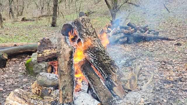 Красивый костер! смотреть онлайн