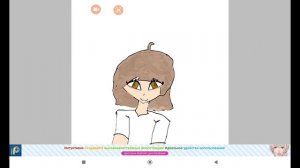 это я себя рисовала (кстати я подстриглась немного)