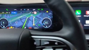 Свайп с помощью Cherry Inside на приборку Яндекс навигатора 14.8.4