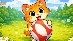 🐈ДЕТСКАЯ ПЕСЕНКА ПРО ВЕСЕЛОГО КОТЕНКА. ДЕТСКИЙ ВЕСЕЛЫЙ МУЛЬТИК.🐈