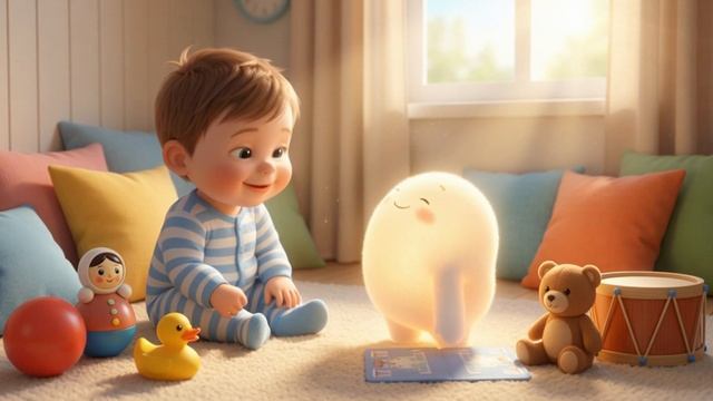 Развивающие мультики для самых маленьких: учим игрушки — названия, цвета, формы и первые слова смотреть онлайн