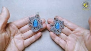 Macrame by Afeng 2025-12Macrame Tutorial Macrame Earrings 会一点的Afeng Original Design [get.gt]