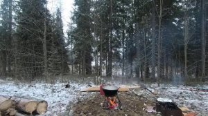 Рыбачим на ламбе с ночёвкой.