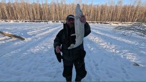 РЫБАЛКА В ГЛУХОЗИМЬЕ