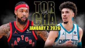 08.01.2026 | ОБЗОР МАТЧА | Шарлотт Хорнетс - Торонто Рэпторс | Highlights
