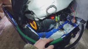 ПОСТАВИЛ ВТОРУЮ СТОП КНОПКУ НА МОТОСОБАКУ. ЗАПРАВИЛ ПОЛНЫЙ БАК НА БУРАНЕ. 05.01.25