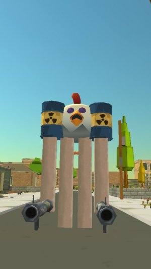 История радиационных чикенов 1 серия (3 часть) в ChickenGun #ЧГ #чикенган #ChickenGun