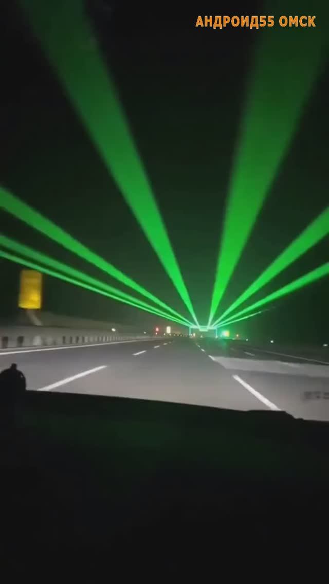 В Китае тестируется лазерная система против засыпания водителей на трассе