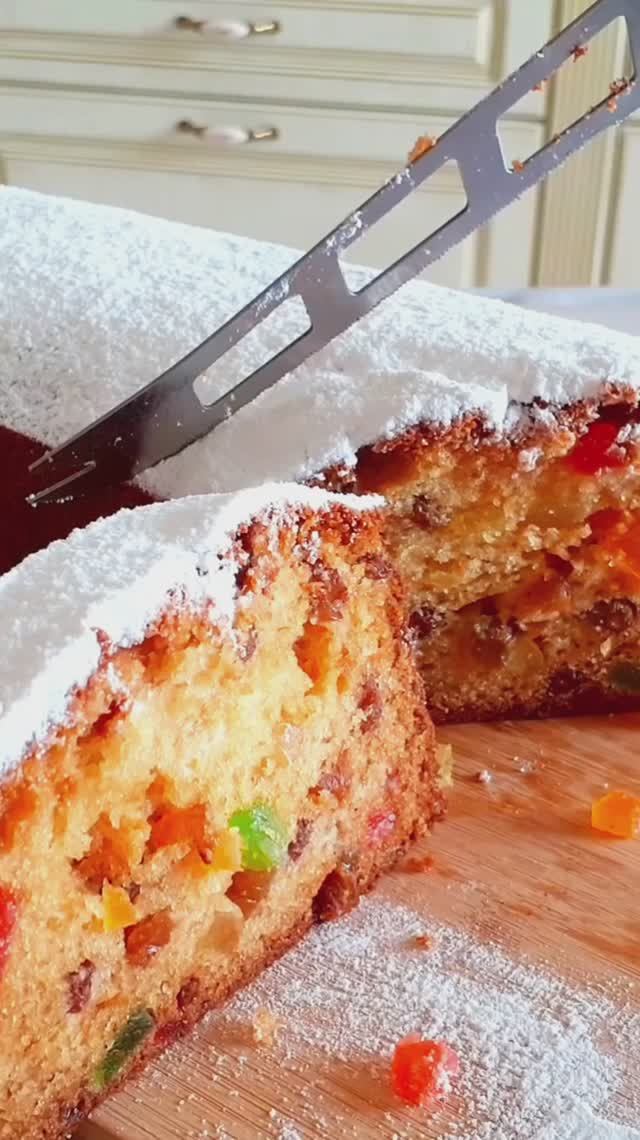 Творожный Кекс с изюмом и цукатами. смотреть онлайн