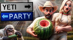 Детей от экранов, Трэш игра!!! 👌 YetiParty 👀🔞