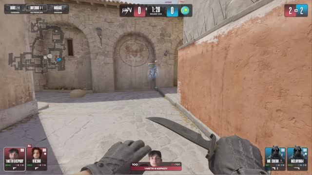 HORIZON -vs- NO PROBLEM 2 карта // Финал // SCC 2x2 // @kn1feTV смотреть онлайн