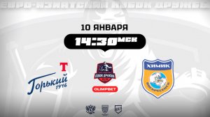 Кубок Дружбы: Торпедо-Горький (Нижний Новгород) - Химик (Воскресенск)