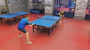 Карачев С. (630) - Иванов А. (612) 06.01 турнир по настольному теннису на Левашовском