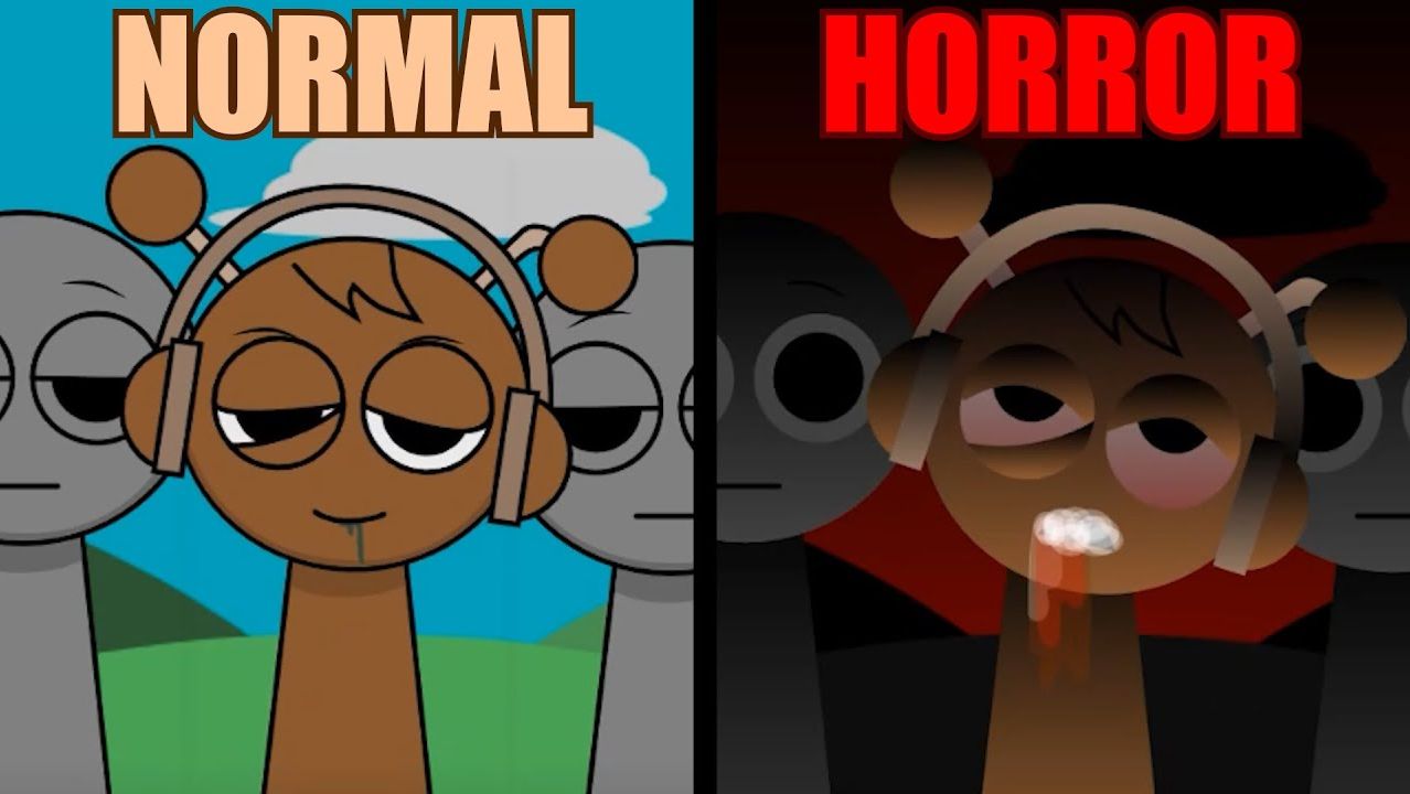 Incredibox Sprunki Sprunkohol： Normal VS Horror Versions смотреть онлайн