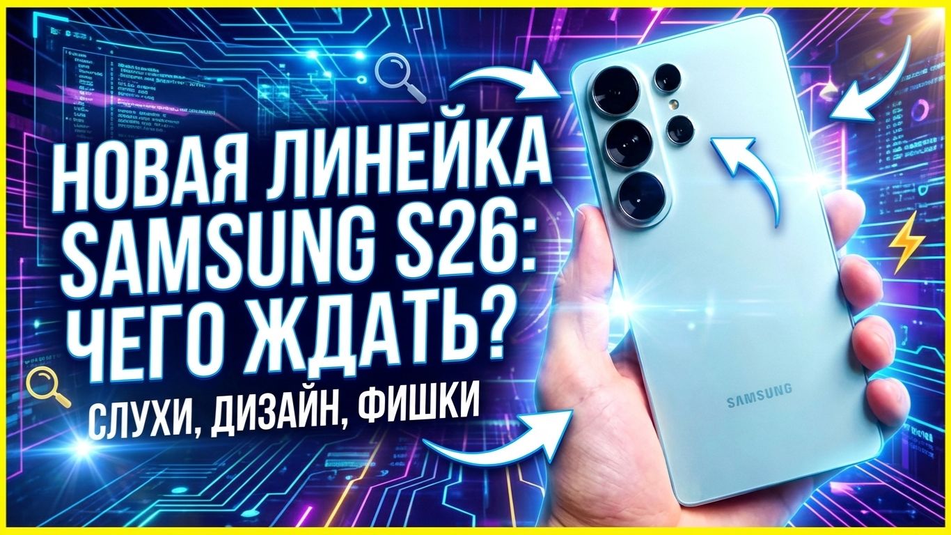 SAMSUNG S26: мы ТОЧНО знаем, что будет. Вся линейка! смотреть онлайн