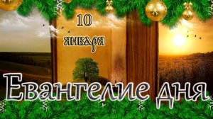 Апостол, Евангелие и Святые дня. Суббота по Рождестве Христовом. (10.01.26)